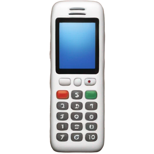 Retro Brick Mobile Phone Model Old Classic Design Brick Phone emoji