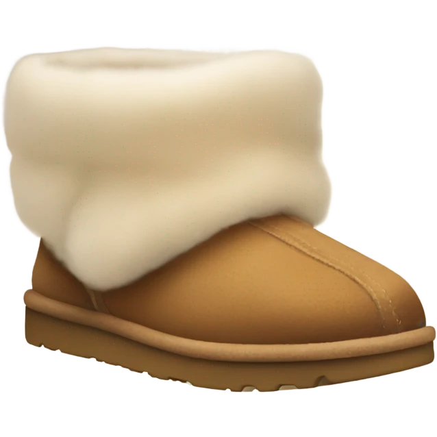 UGG slippers  emoji