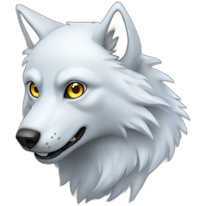 Ghost Wolf emoji