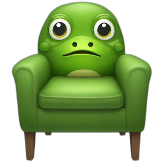 frog chair mountain emoji
