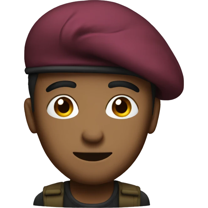 Me with a beret  emoji