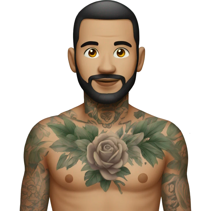 tatoo man emoji