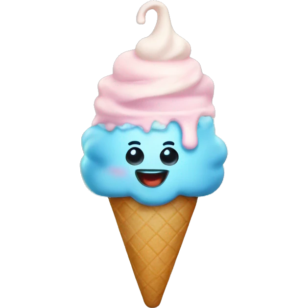 Ice cream emoji