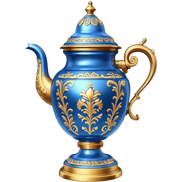 blue samovar emoji