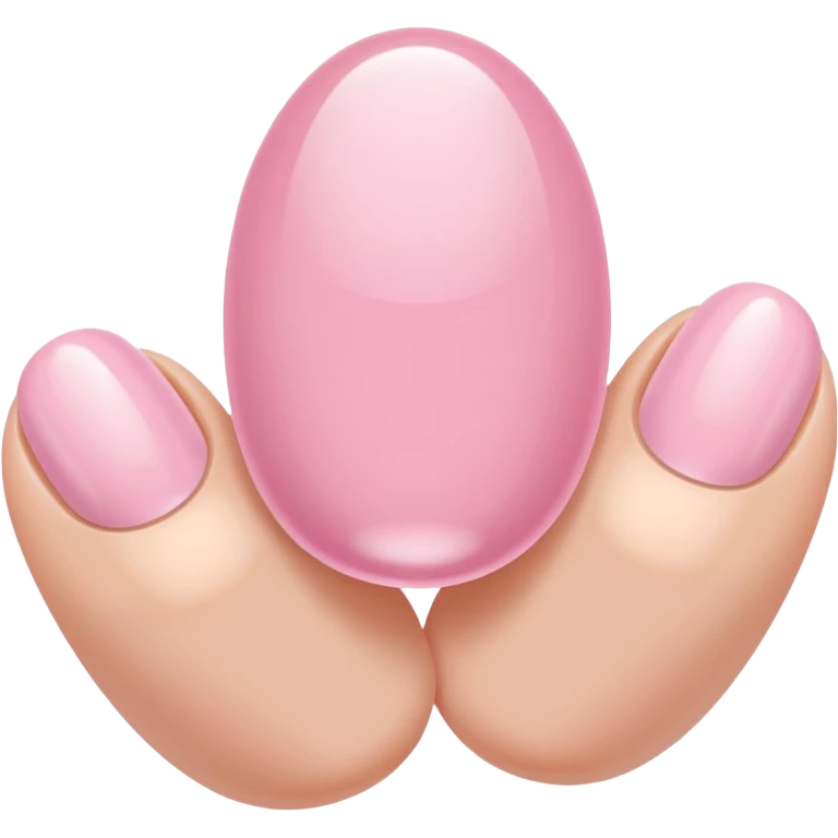 Light pink nails emoji