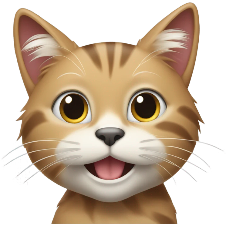Cat scratching head  emoji