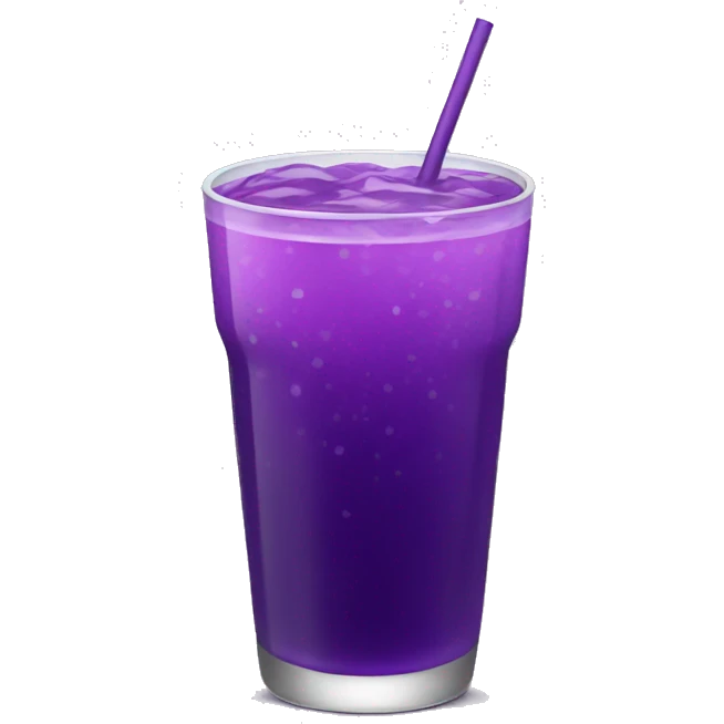 Purple drink  emoji
