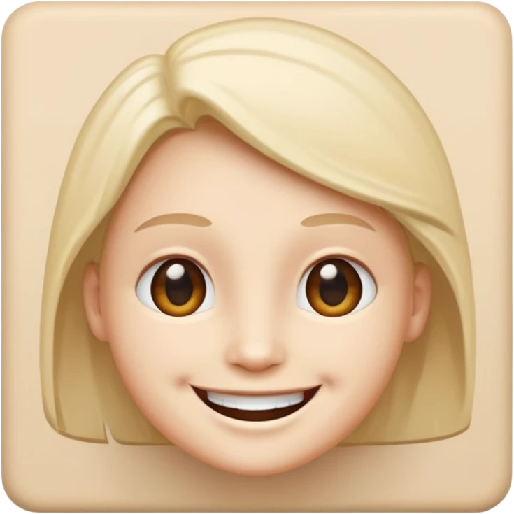 A white wall and face has this emoji :) emoji