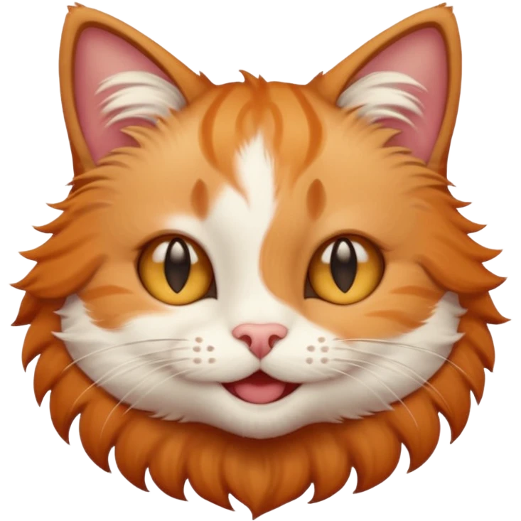 Star eyes smiling cat emoji