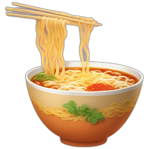 hot ramen emoji