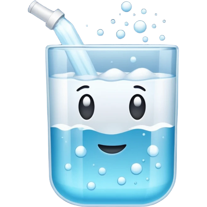 white effervescent tablet  emoji