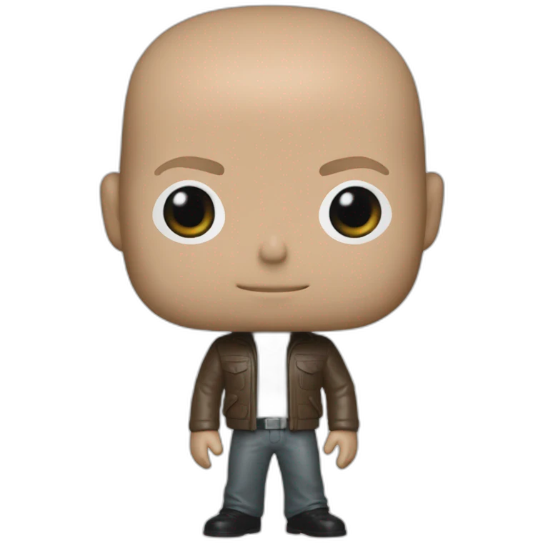 Funko pop Bruce Willis emoji