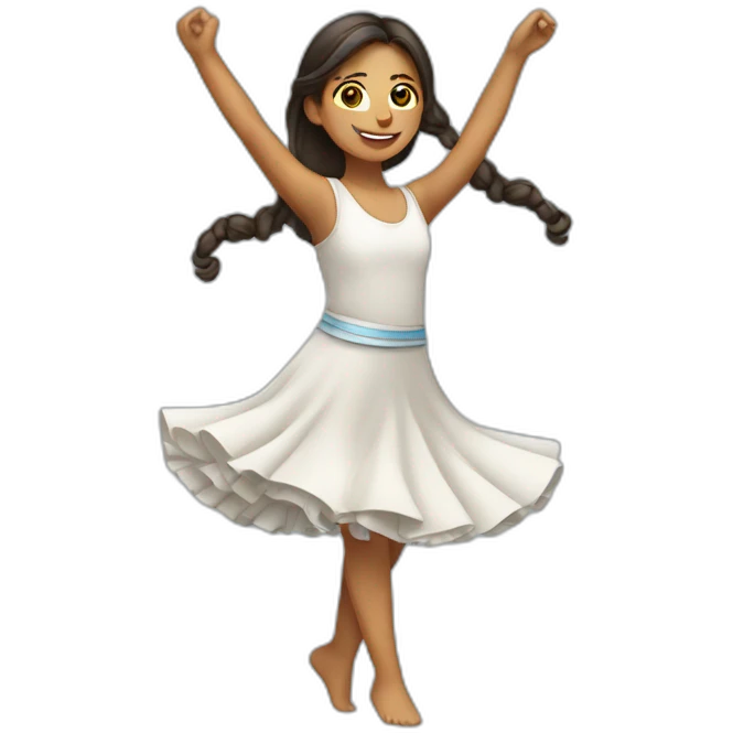 argentinian-girl-dancing emoji