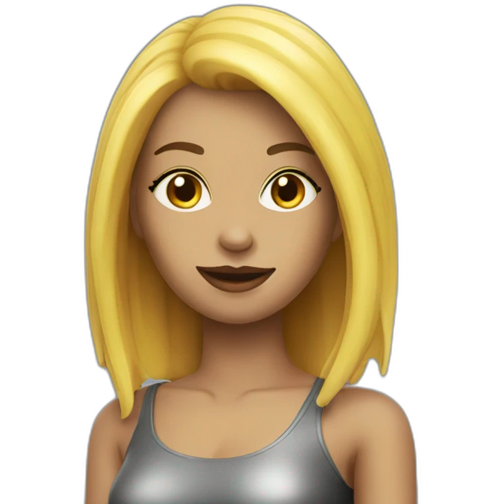 Latex girl emoji