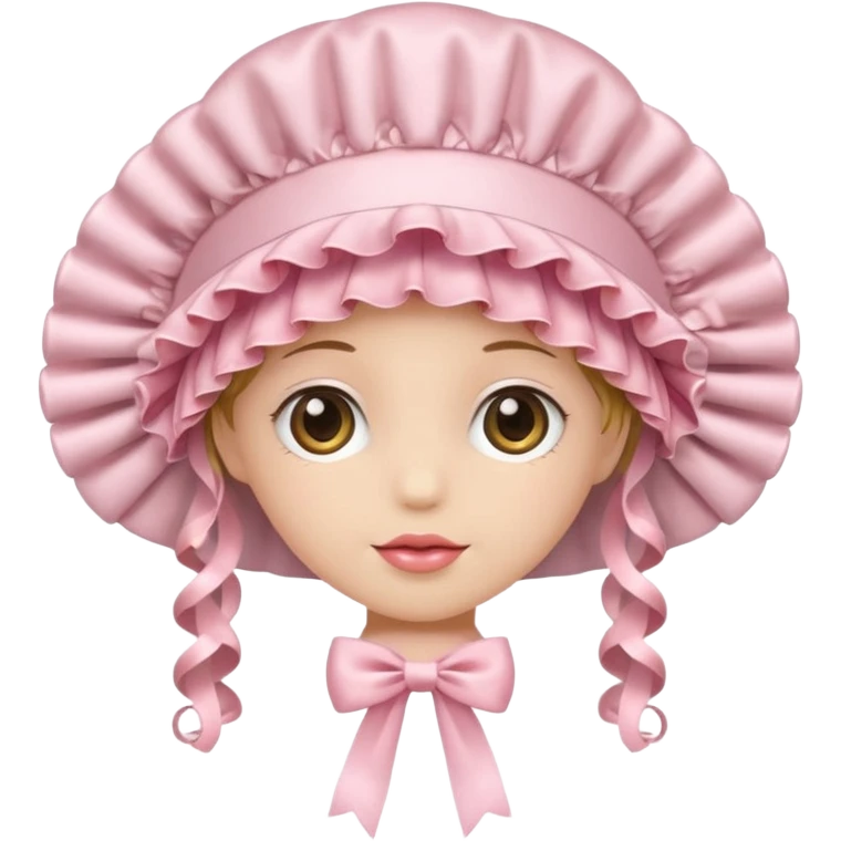 light pink. bonnet emoji
