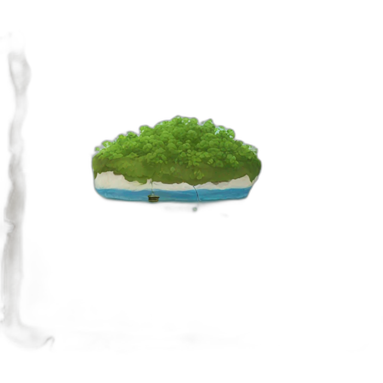ile flottante emoji
