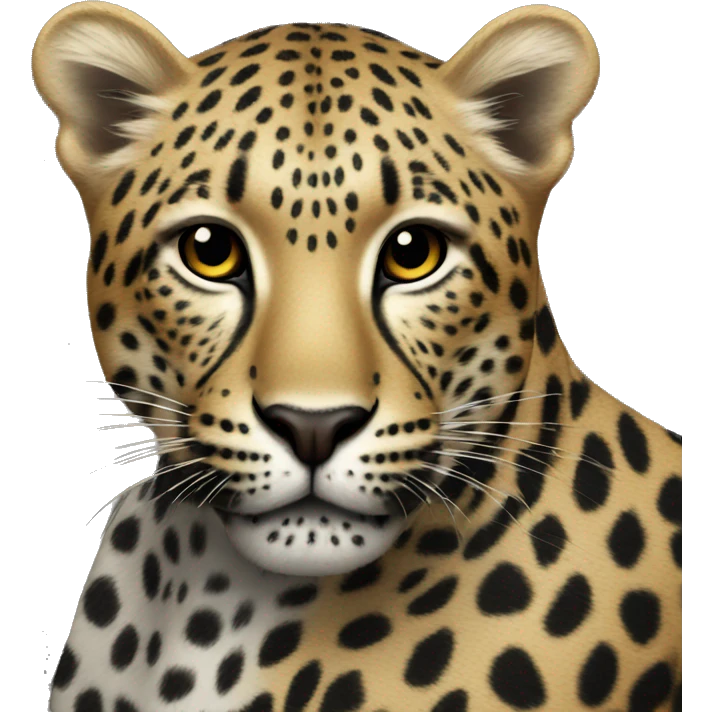 leopard black emoji