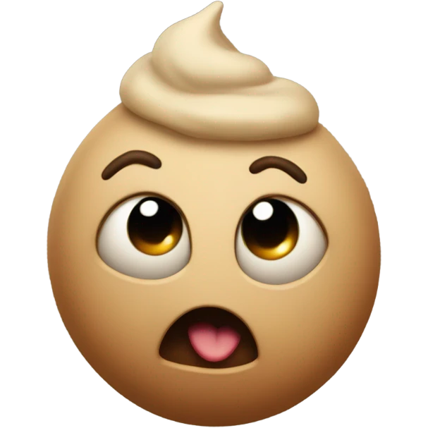 Defending a piece of poop emoji emoji
