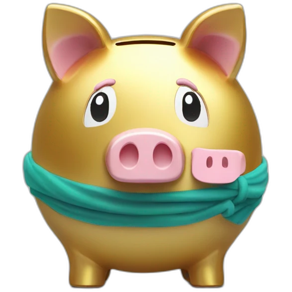 3d-toon-goldened-piggy-bank emoji