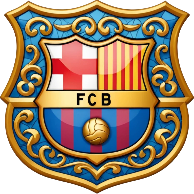 Escudo del Barcelona emoji