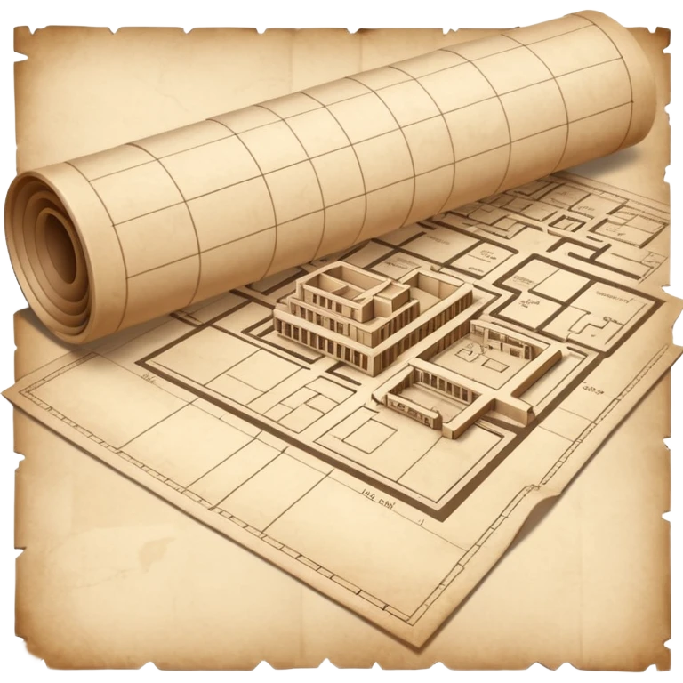 blueprints map opened emoji