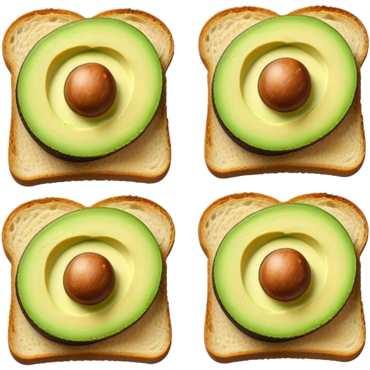 Avocado toast  emoji
