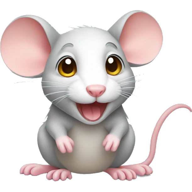  cute rat emoji