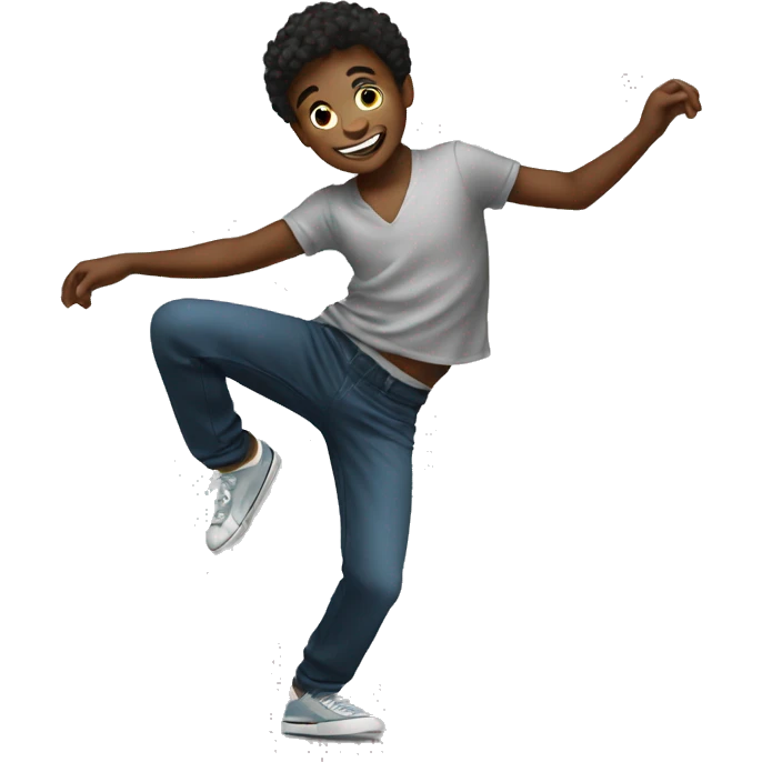 Boy dancing  emoji