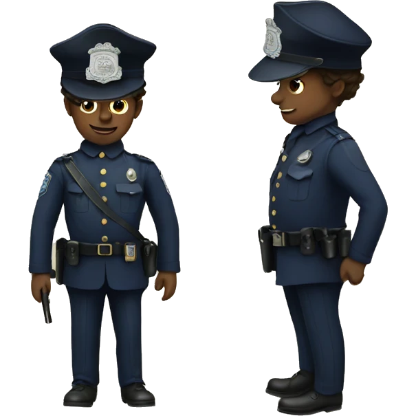 Victorian era police emoji