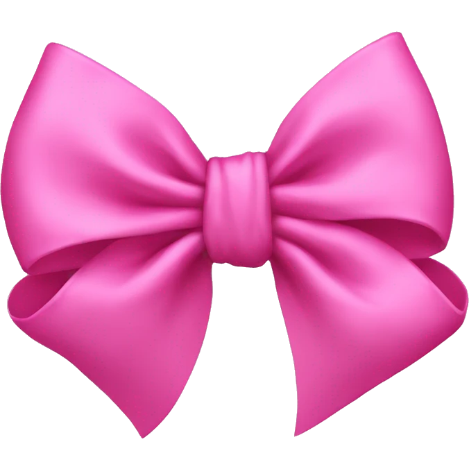 bow pink emoji