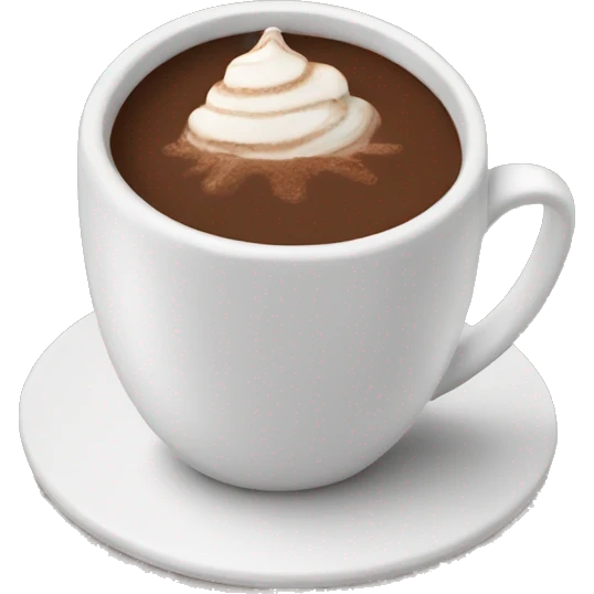 hot chocolate  emoji