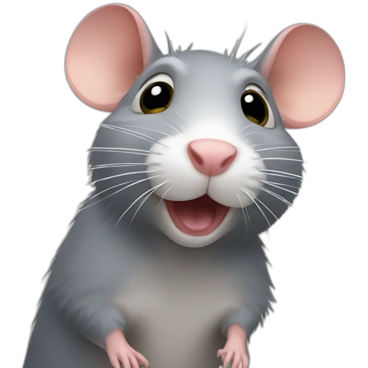 Rat-sneezed emoji