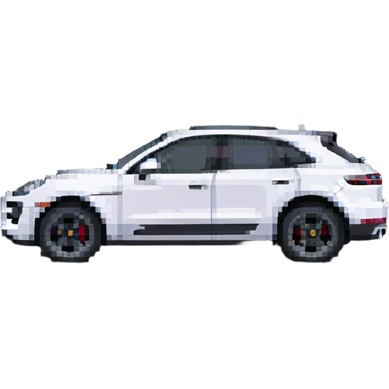 Porsche Macan car side view emoji