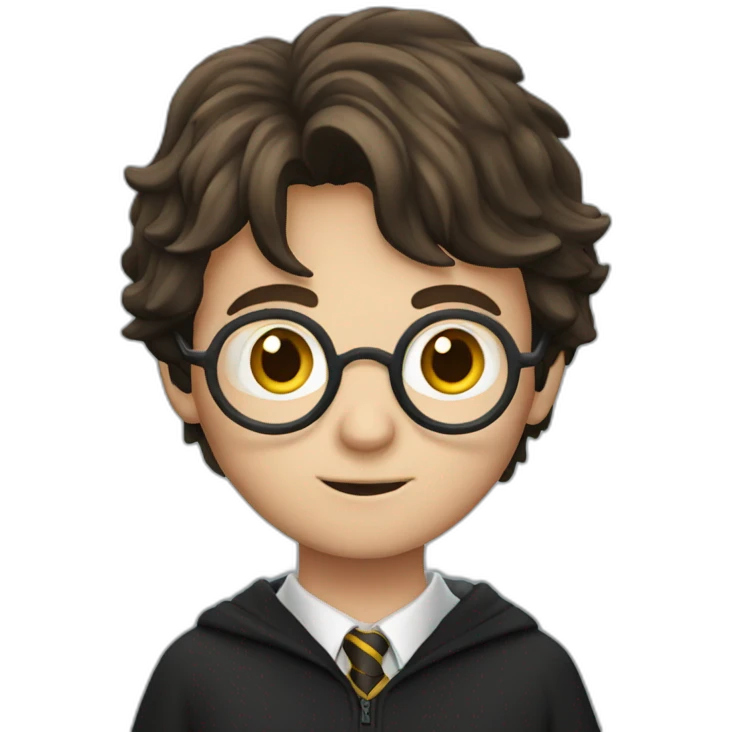 harry potter on computer emoji