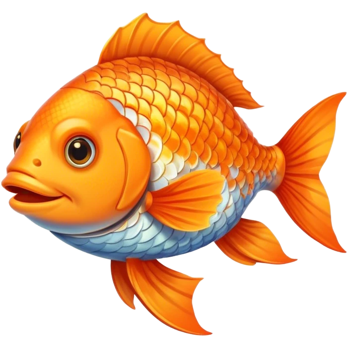 Smiling fish emoji