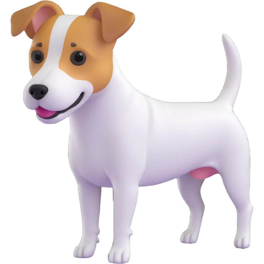Jack Russell Terrier dog emoji