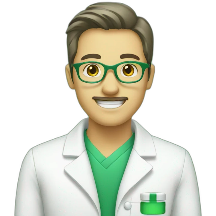 pharmacy green emoji