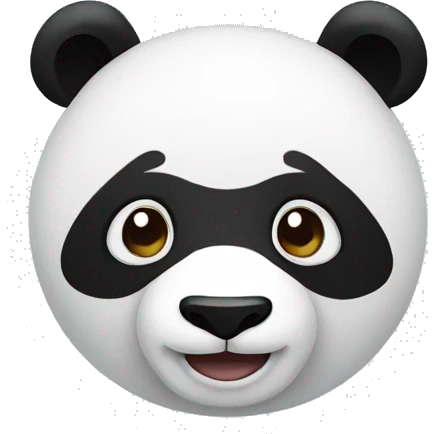 Panda bear  emoji
