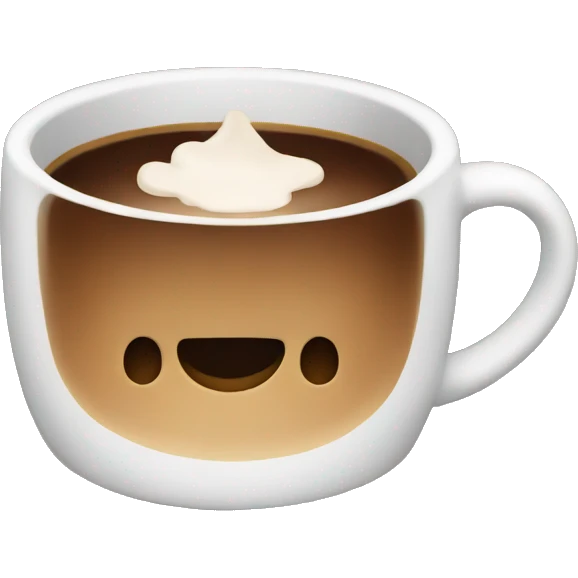 Warm coffee cup  emoji