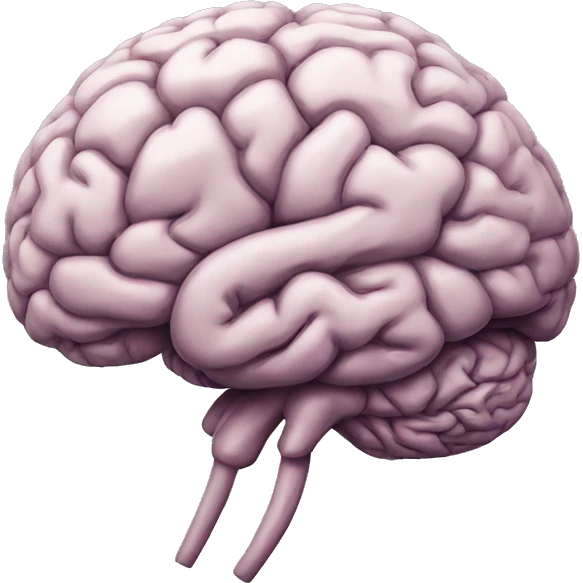 telepathic brain emoji