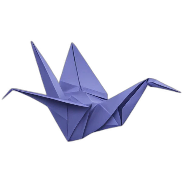 Origami crane emoji
