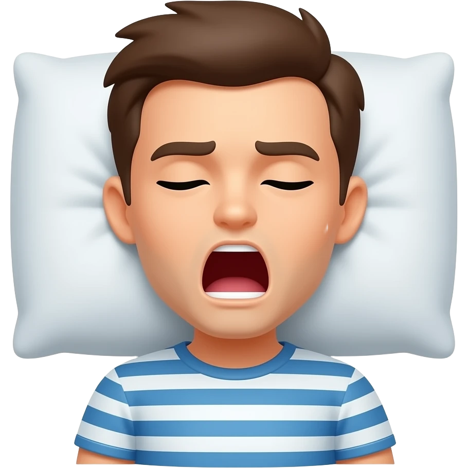 loud snoring emoji