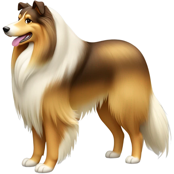 Rough collie sable emoji