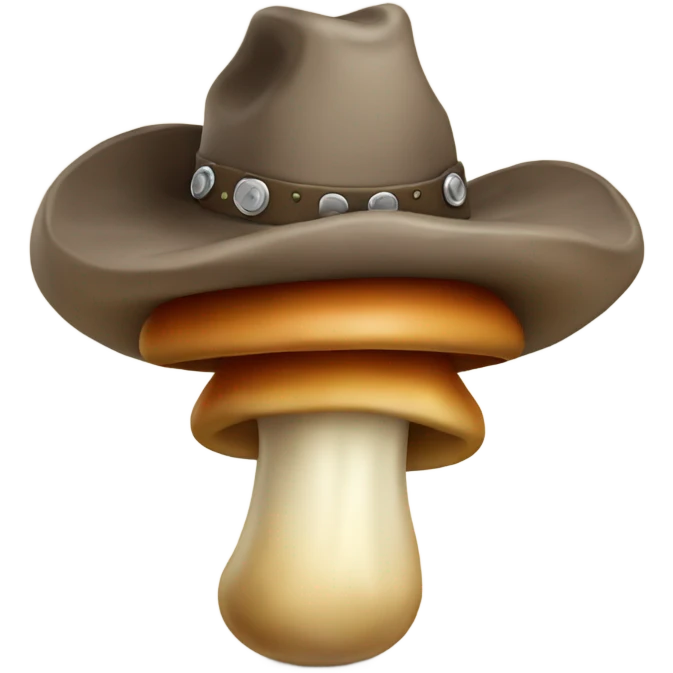 Mushroom with cowboy hat  emoji