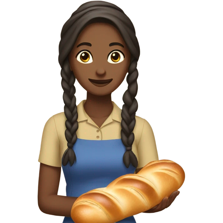 Rachel making challah emoji