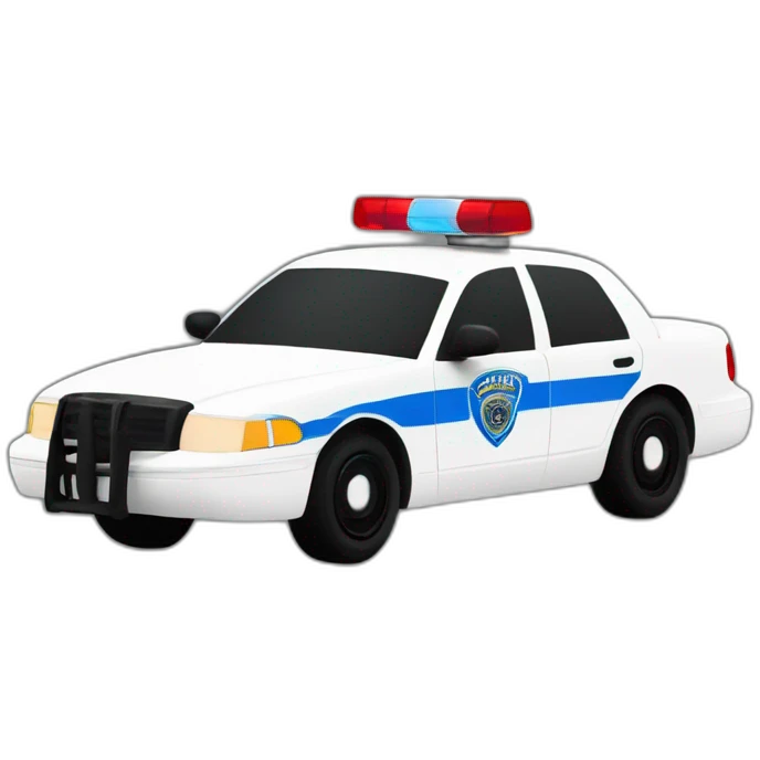Police car emoji