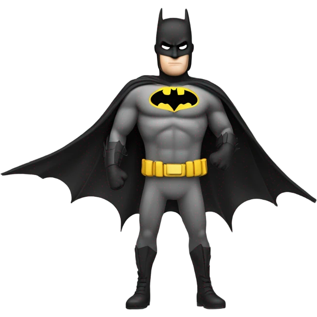 Batman flying  emoji
