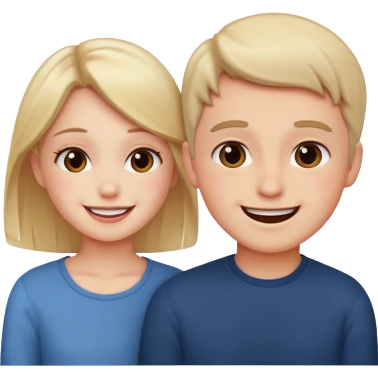 A girl telling boy , stop looking like that it's make me blush emoji