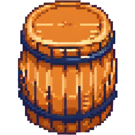 orange road construction barrel emoji