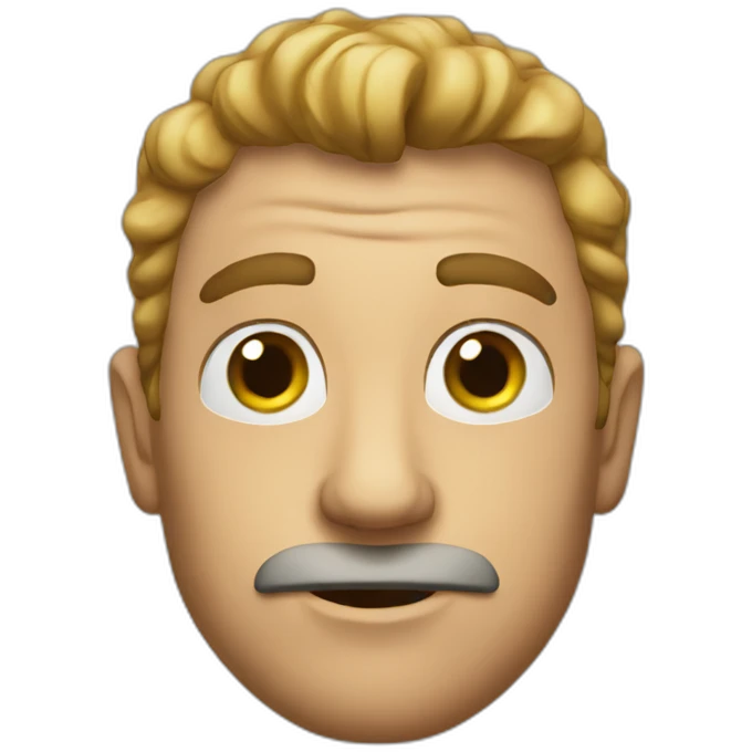 dumbest man alive emoji